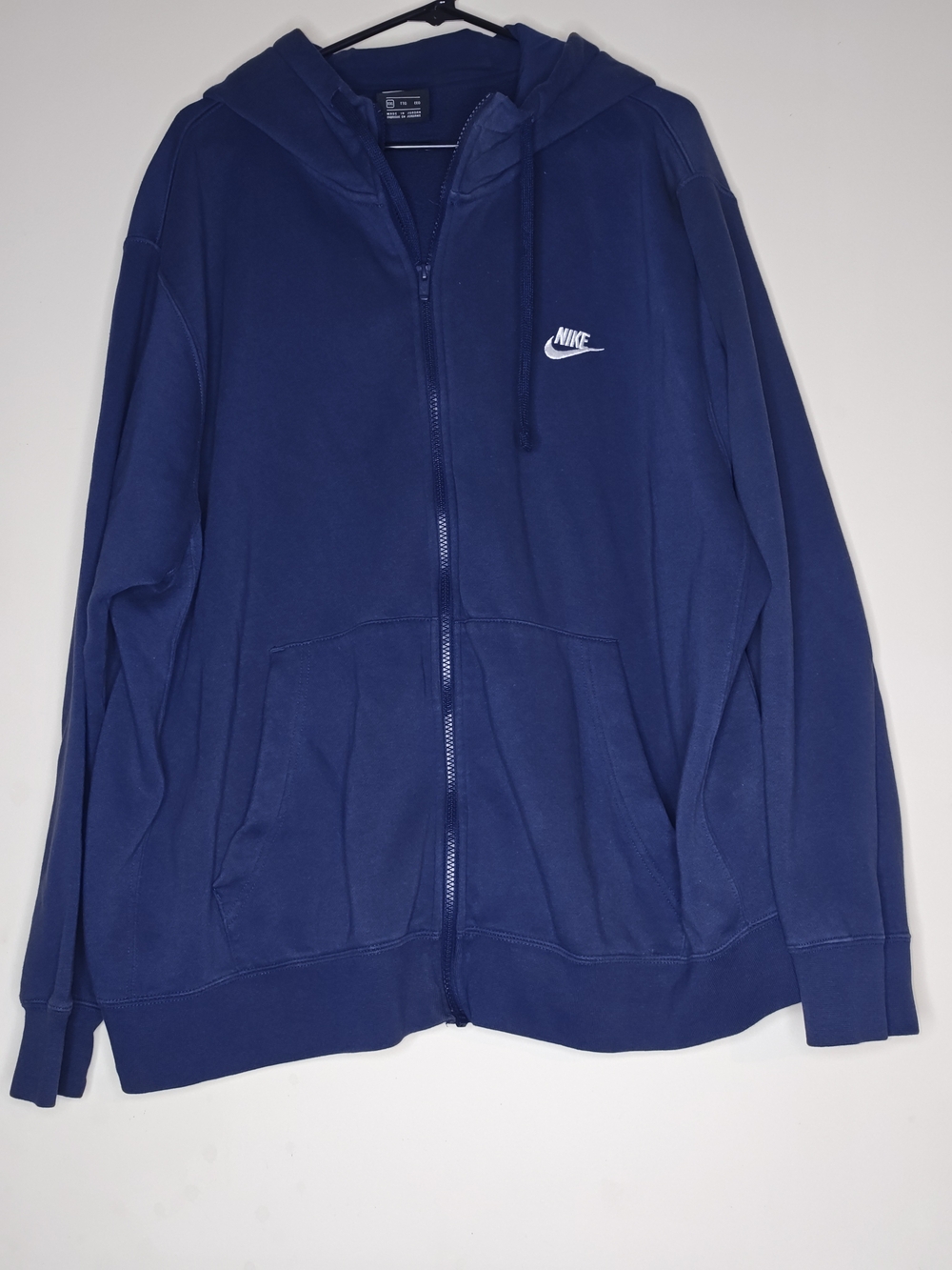 Nike Mens Navy Full-Zip Hoodie XXL